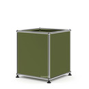 USM Haller Cube, 35 x 35 cm, Olive green RAL 6003