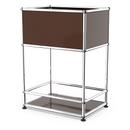 USM Haller Bar Sideboard Type II, USM brown, Adjustable feet