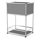 USM Haller Bar Sideboard Type II, Anthracite RAL 7016, Adjustable feet