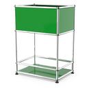 USM Haller Bar Sideboard Type II, USM green, Adjustable feet