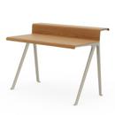 Courier Desk, Natural oak, oiled, Powder-coated chalk