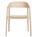 Andersen - AC2 Dining Chair, Oak white pigmented, matt lacquered