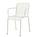 Hay - Palissade Chair, Cream white, With armrests