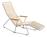 Houe - Click Deck Chair tiltable, Beige