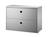 String - String System Drawer Unit, 58 x 30 cm, Grey lacquered