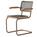 Thonet - S 64 V Dark Melange Cantilever Chair, Rosewood