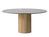 Vipp - Cabin Table, Ø 150 cm, Light oak / pietra marble