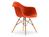 Vitra - Eames Plastic Armchair RE DAW, Red (poppy red), Without upholstery, Without upholstery, Standard version - 43 cm, Ash honey tone