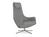 Vitra - Repos, Chair Repos, Fabric Cosy 2 Pebble Grey, 41 cm, Polished