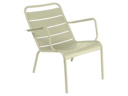 Fermob Luxembourg Low Armchair, Willow green Frédéric Sofia, 2003 - Designer furniture by smow.com