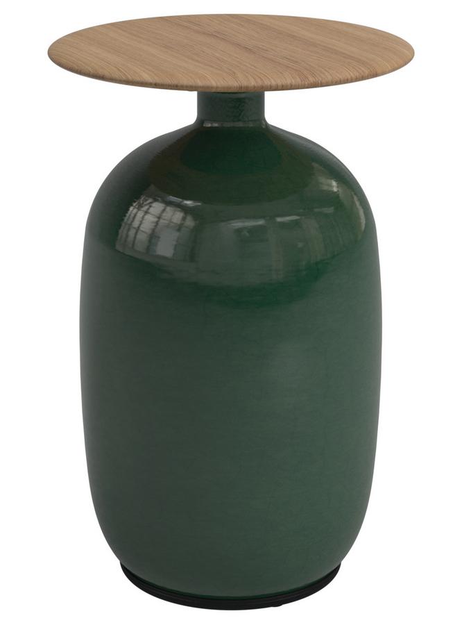 Gloster Blow Side Table Emerald O 36 X H 52 5 Cm By Henrik Pedersen Designer Furniture By Smow Com