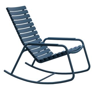 Perceptueel plakboek Gespierd Houe ReCLIPS Rocking Chair, Sky blue, Alu armrests by Henrik Pedersen -  Designer furniture by smow.com