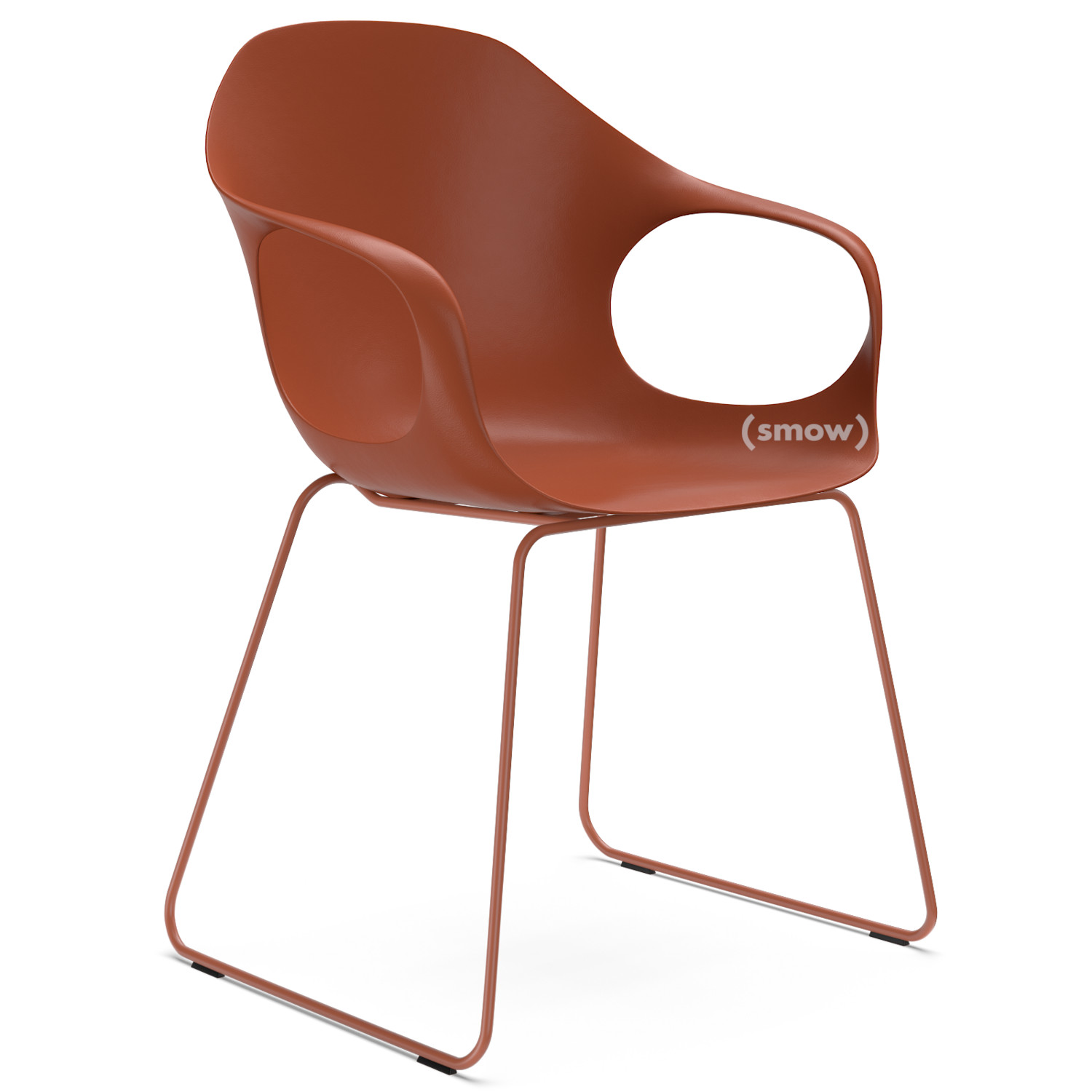 Elephant Sledge, Terracotta, Steel, Shell Colour | Kristalia | Chairs -  Designer furniture from smow