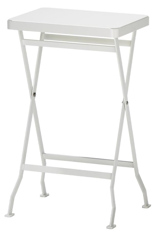 Richard Lampert Flip Side Table Pure White Ral 9010 By Alexander Seifried 2007 Designer Furniture By Smow Com