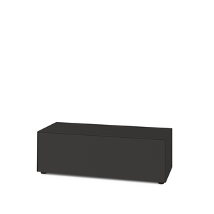 Nex Pur Box 2.0 with drop-down door 48 cm|H 37,5 cm x 120 cm (one drop-down door)|Graphite
