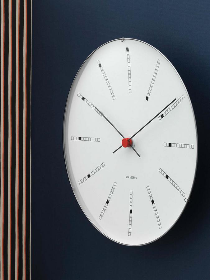 AJ Bankers Wall Clock | Rosendahl | by Arne Jacobsen, 1971/2009
