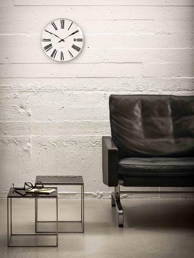 AJ Roman Wall Clock Rosendahl by Arne Jacobsen 1942 2009