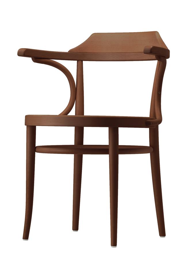 curved spindle side chair