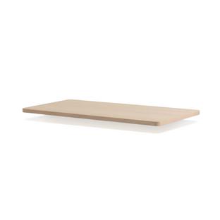 Table top wood, rectangular 120 x 60 cm|Oak finish