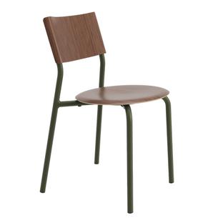 SSD Chair, metal/wood Walnut|Rosemary green