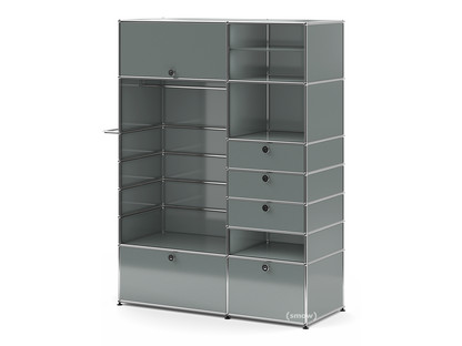RAL from USM USM | Wardrobes grey | smow USM Mid furniture II, Haller Designer Haller Haller Model 7005 - Wardrobe