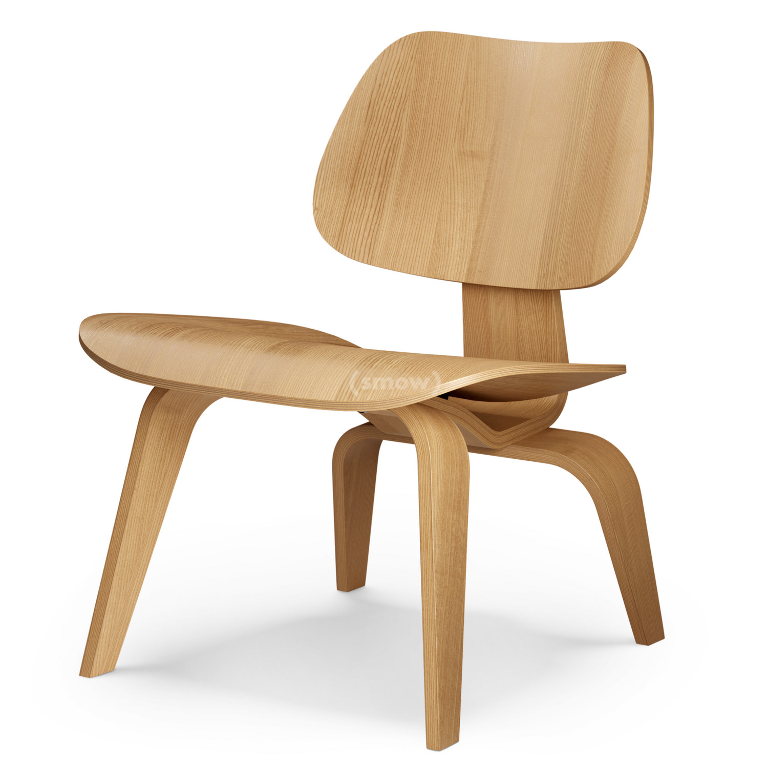 Fauteuil bas Plywood Group LCW Vitra - bois naturel