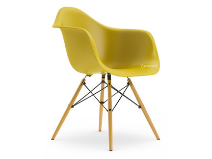Bijwerken Ontleden methaan Vitra Eames Plastic Armchair DAW, Mustard, Without upholstery, Without  upholstery, Standard version - 43 cm, Yellowish maple by Charles & Ray Eames,  1950 - Designer furniture by smow.com