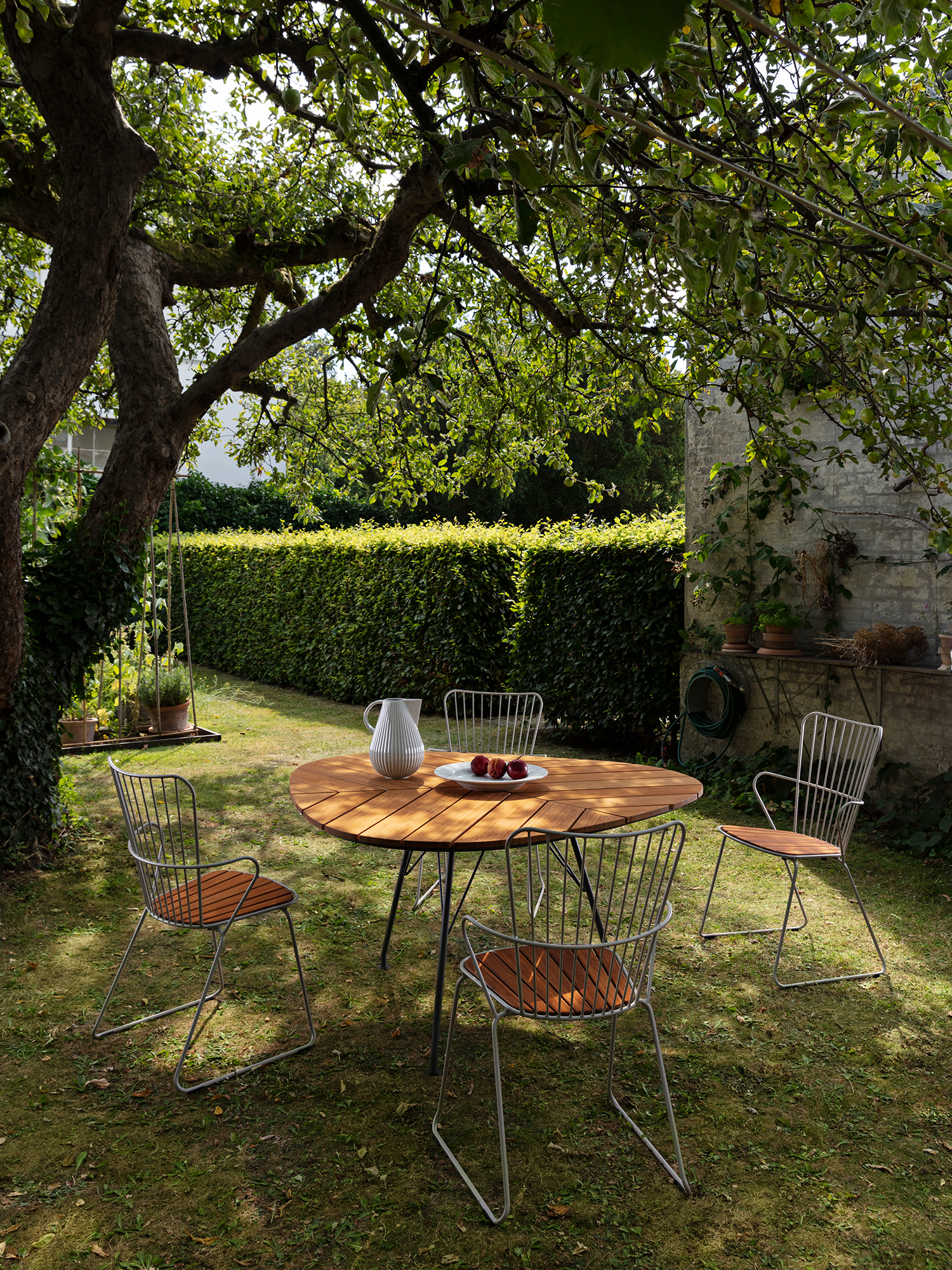 Houe Table d'extérieur Leaf smow