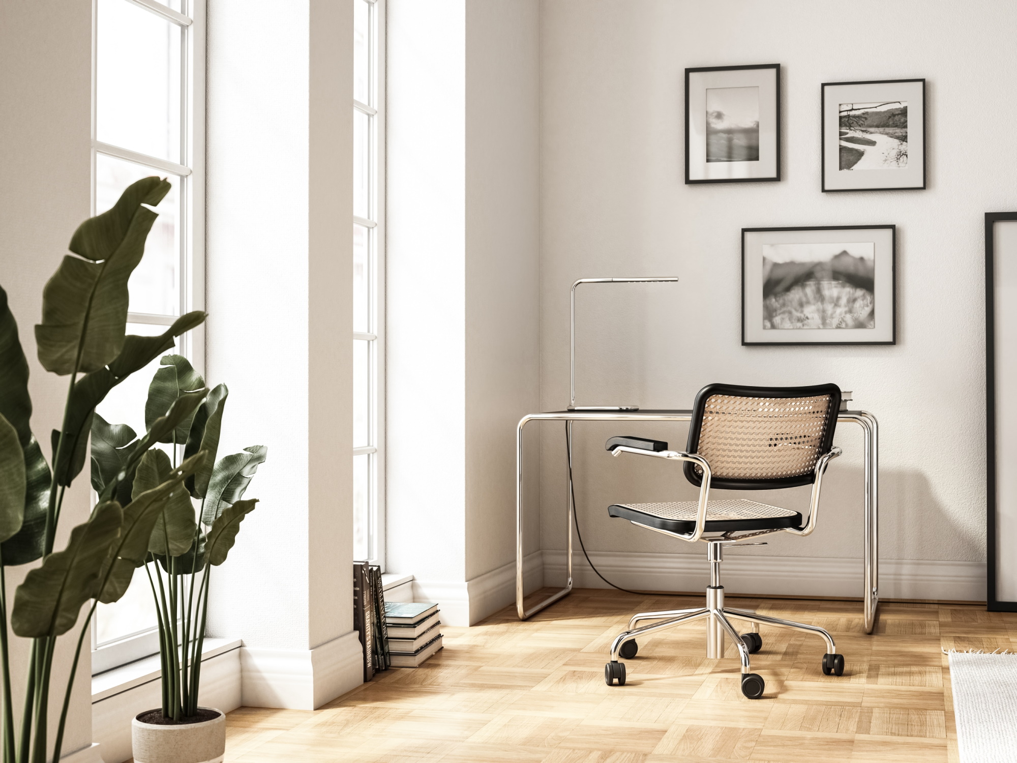 Thonet Designklassiker im Büro zu Hause